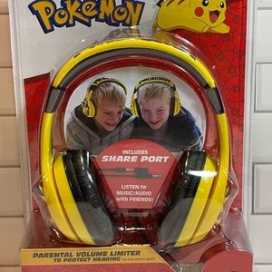 Pokémon Volume Limiting Headphones